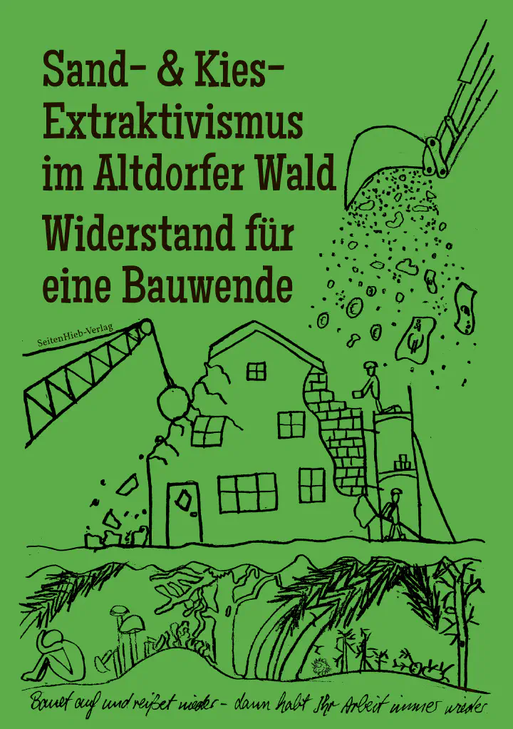 Kies- & Sand- Extraktivismus im Altdorfer Wald — Coverbild